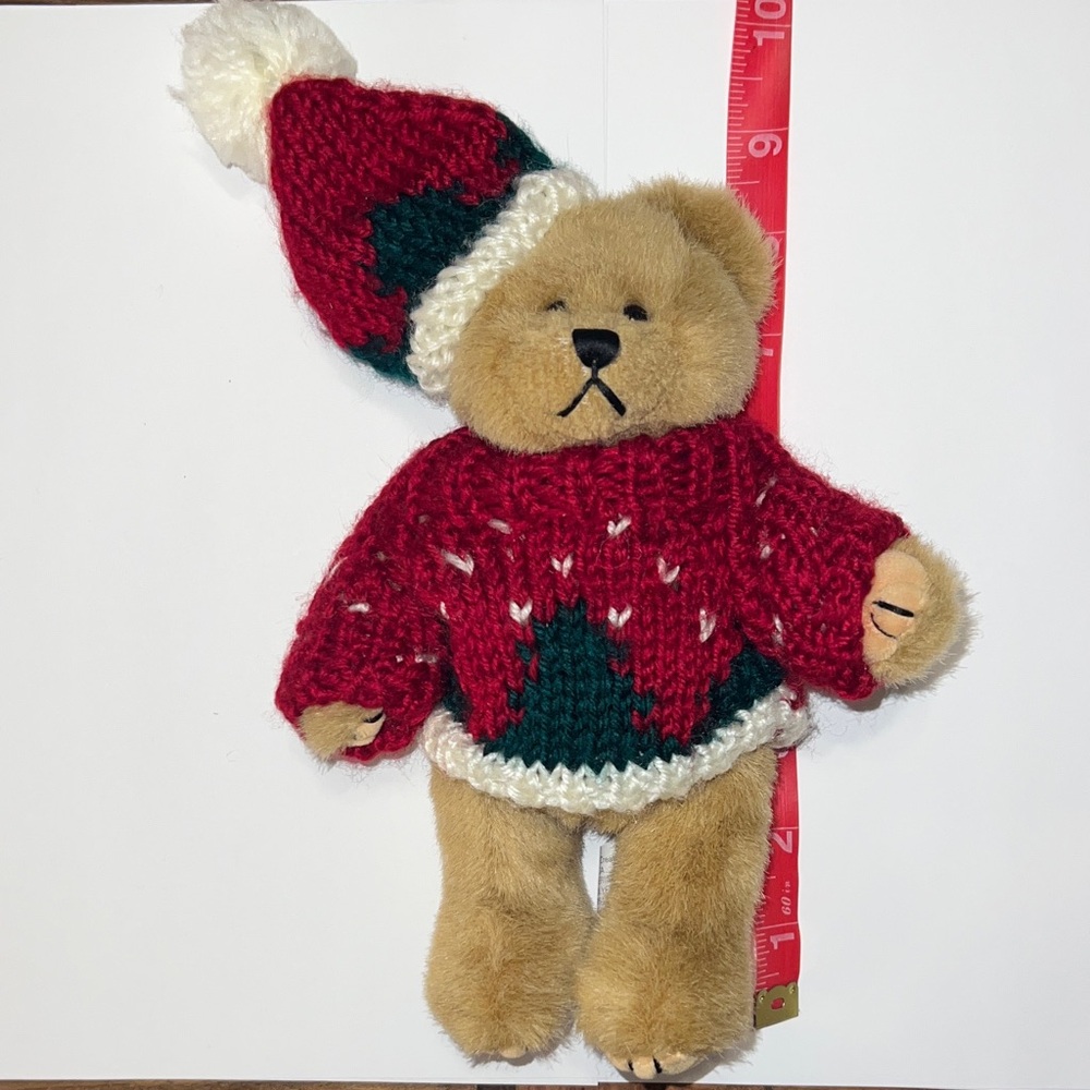 Chrisha Playful Plush Vintage Teddy Bear - Christmas 1996 - Picture 6 of 10